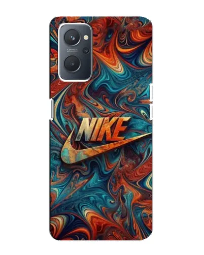 Чохол для OPPO A76 з картинкою «Nike в абстракції»