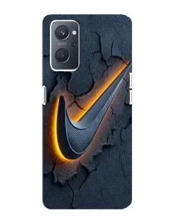 Чохол для OPPO A76 з картинкою «Об'ємний логотип Найк»