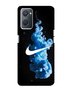 Чохол для OPPO A76 з картинкою «Nike та синій дим»