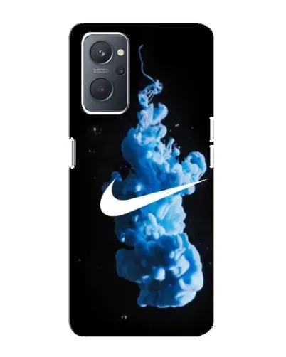 Чохол для OPPO A76 з картинкою «Nike та синій дим»