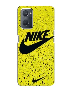 Чохол для OPPO A76 з картинкою «Жовтий текстурний Nike»