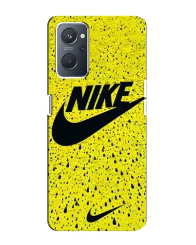 Чохол для OPPO A76 з картинкою «Жовтий текстурний Nike»