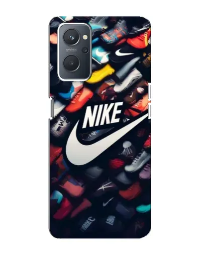 Чохол для OPPO A76 з картинкою «Колекція кросівок Nike»