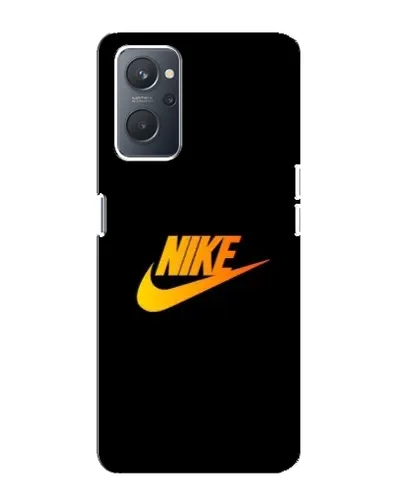 Чохол для OPPO A76 з картинкою «Золотий логотип Nike»