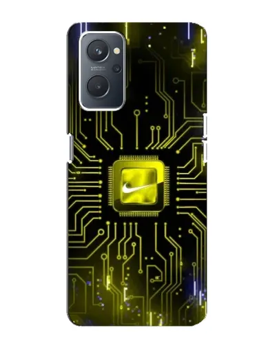 Чохол для OPPO A76 з картинкою «Nike — золота іскра»