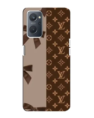 Чехол для OPPO A76 с картинкой «Louis Vuitton — банты»