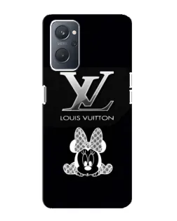 Чехол для OPPO A76 с картинкой «LV и Минни Маус»