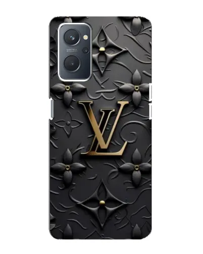Чехол для OPPO A76 с картинкой «Кожаная текстура LV»