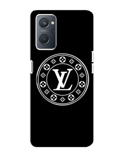 Чехол для OPPO A76 с картинкой «LV — печать стиля»