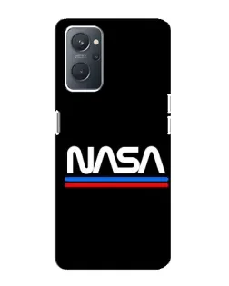 Чохол для OPPO A76 з картинкою «NASA — класика Red Blue»