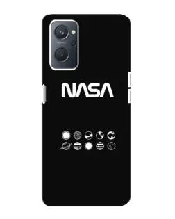 Чохол для OPPO A76 з картинкою «NASA — технічний принт»