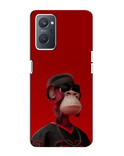 Чохол для OPPO A76 з картинкою «Bored Ape в червоному»