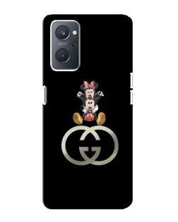Чохол для OPPO A76 з картинкою «Мінні Маус на лого»