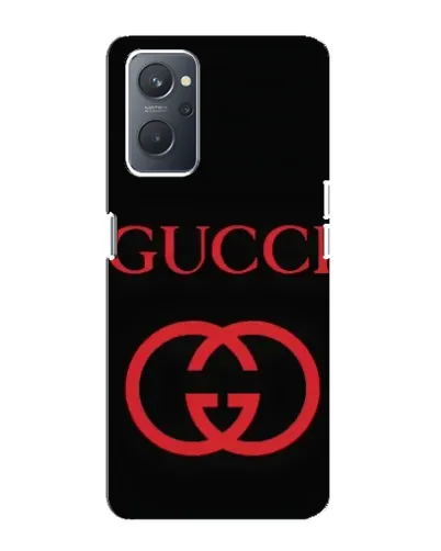 Чохол для OPPO A76 з картинкою «Gucci — червоний логотип»