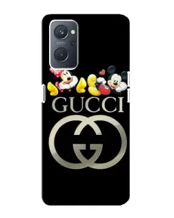Чохол для OPPO A76 з картинкою «Gucci — герої Disney»