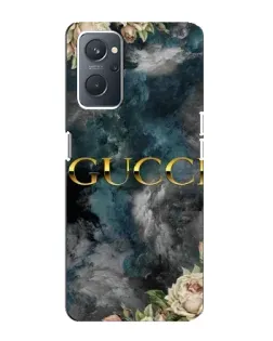 Чохол для OPPO A76 з картинкою «Абстрактні квіти Gucci»
