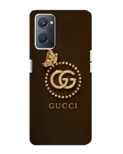 Чохол для OPPO A76 з картинкою «Gucci — золотий метелик»