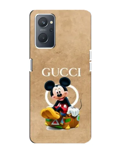 Чохол для OPPO A76 з картинкою «Міккі Маус Gucci — крафт»