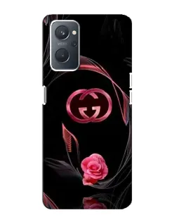Чохол для OPPO A76 з картинкою «Gucci — неонова троянда»