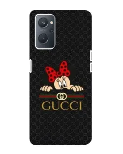 Чохол для OPPO A76 з картинкою «Мінні Маус Gucci — чорний»