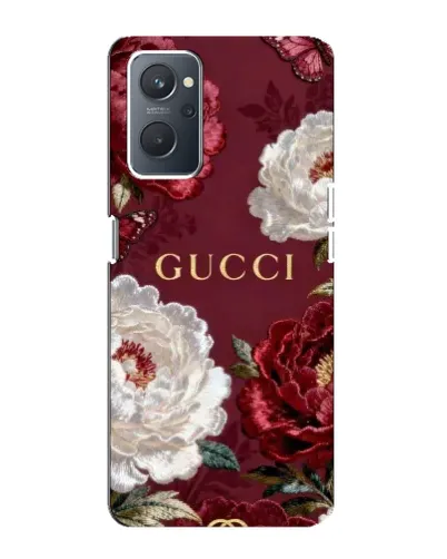Чохол для OPPO A76 з картинкою «Gucci — бордові троянди» Чохол для OPPO A76 з картинкою «Gucci — бордові троянди»