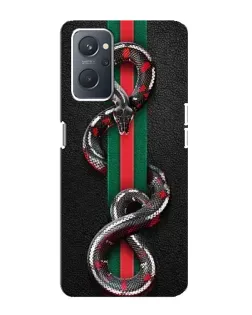 Чохол для OPPO A76 з картинкою «Gucci — змія на смузі»