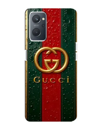 Чохол для OPPO A76 з картинкою «Gucci — фірмова смуга та золото» Чохол для OPPO A76 з картинкою «Gucci — фірмова смуга та золото»