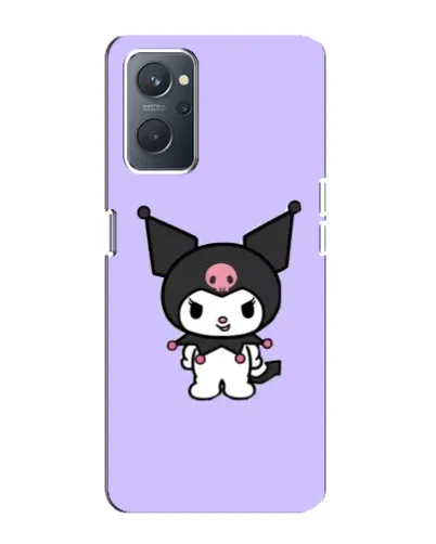 Чехол для OPPO A76 с картинкой «Kuromi — нежный фиолетовый»