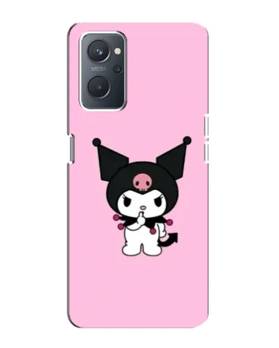 Чехол для OPPO A76 с картинкой «Kuromi — розовая нежность»