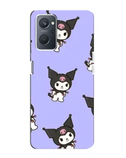 Чехол для OPPO A76 с картинкой «Паттерн с Kuromi» Чехол для OPPO A76 с картинкой «Паттерн с Kuromi»