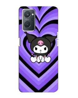 Чехол для OPPO A76 с картинкой «Kuromi и фиолетовые сердца» Чехол для OPPO A76 с картинкой «Kuromi и фиолетовые сердца»