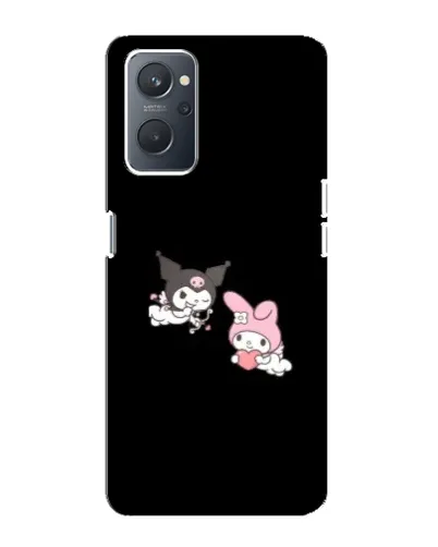 Чехол для OPPO A76 с картинкой «My Melody и Kuromi»