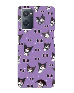 Чехол для OPPO A76 с картинкой «Kuromi — паттерн» Чехол для OPPO A76 с картинкой «Kuromi — паттерн»