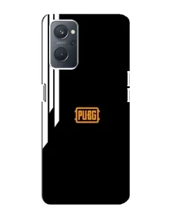 Чехол для OPPO A76 с картинкой «PUBG — вертикальные линии»