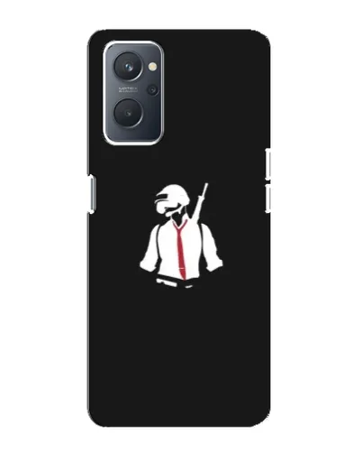 Чехол для OPPO A76 с картинкой «PUBG — силуэт воина» Чехол для OPPO A76 с картинкой «PUBG — силуэт воина»