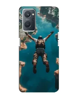 Чехол для OPPO A76 с картинкой «PUBG — свободное падение»