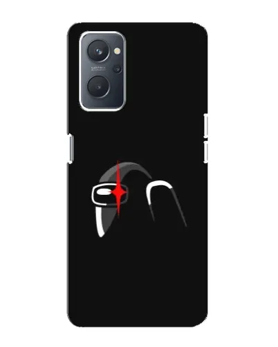 Чехол для OPPO A76 с картинкой «Among Us шлем»