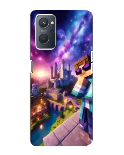 Чехол для OPPO A76 с картинкой «Стив и космос» Чехол для OPPO A76 с картинкой «Стив и космос»