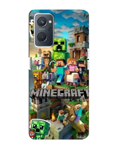 Чехол для OPPO A76 с картинкой «Замок Minecraft» Чехол для OPPO A76 с картинкой «Замок Minecraft»