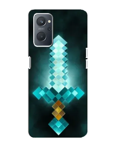 Чехол для OPPO A76 с картинкой «Алмазный меч неон» Чехол для OPPO A76 с картинкой «Алмазный меч неон»