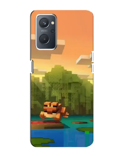 Чехол для OPPO A76 с картинкой «Майнкрафт закат солнца» Чехол для OPPO A76 с картинкой «Майнкрафт закат солнца»