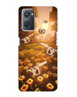 Чехол для OPPO A76 с картинкой «Поле подсолнухов»