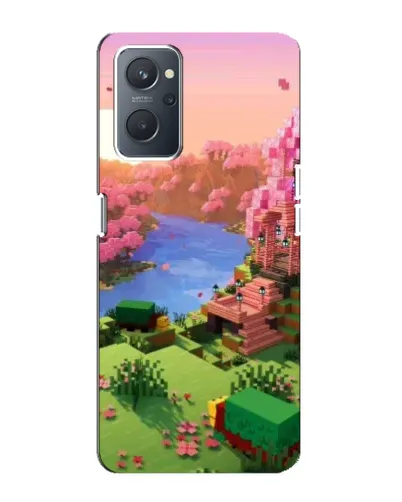Чехол для OPPO A76 с картинкой «Розовое дерево Minecraft» Чехол для OPPO A76 с картинкой «Розовое дерево Minecraft»