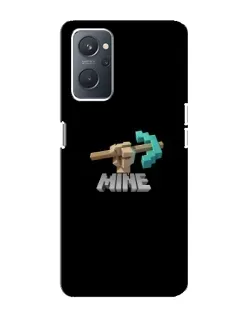 Чехол для OPPO A76 с картинкой «Алмазная кирка»