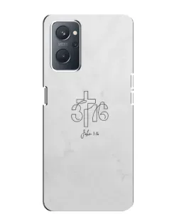 Чехол для OPPO A76 с картинкой «Иоанна 3:16 Крест» Чехол для OPPO A76 с картинкой «Иоанна 3:16 Крест»