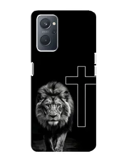 Чехол для OPPO A76 с картинкой «Лев и Крест» Чехол для OPPO A76 с картинкой «Лев и Крест»