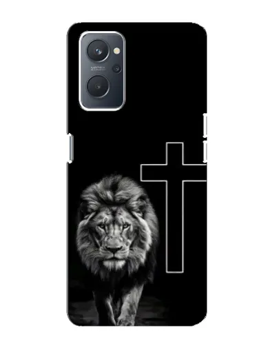 Чехол для OPPO A76 с картинкой «Лев и Крест»