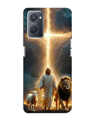 Чехол для OPPO A76 с картинкой «Лев Иуды и Свет»