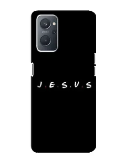 Чехол для OPPO A76 с картинкой «Точки веры J.E.S.U.S.»