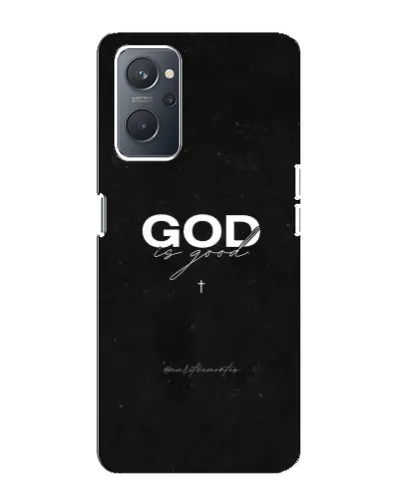 Чехол для OPPO A76 с картинкой «GOD — Бог над всем»